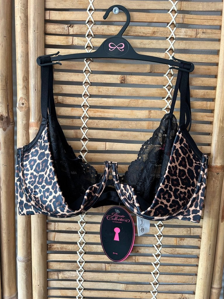 Hunkemöller Private Ellie Bh 75F, Hunkemöller, Ophalen of Verzenden, Zwart, BH