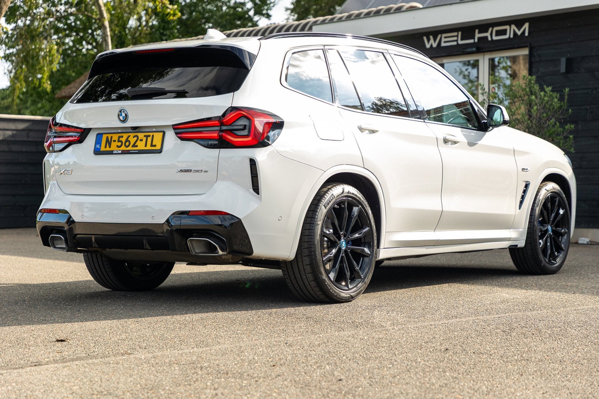 BMW X3 XDrive30e M-Sport Soh 92% I 20inch I Panoramadak I La, Auto's, Gebruikt, 2000 kg, Wit, Vierwielaandrijving