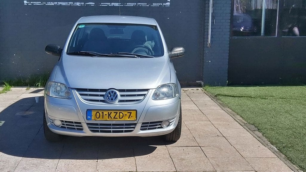 Volkswagen FOX, Auto's, Voorwielaandrijving, Airbags, Stof, Zwart