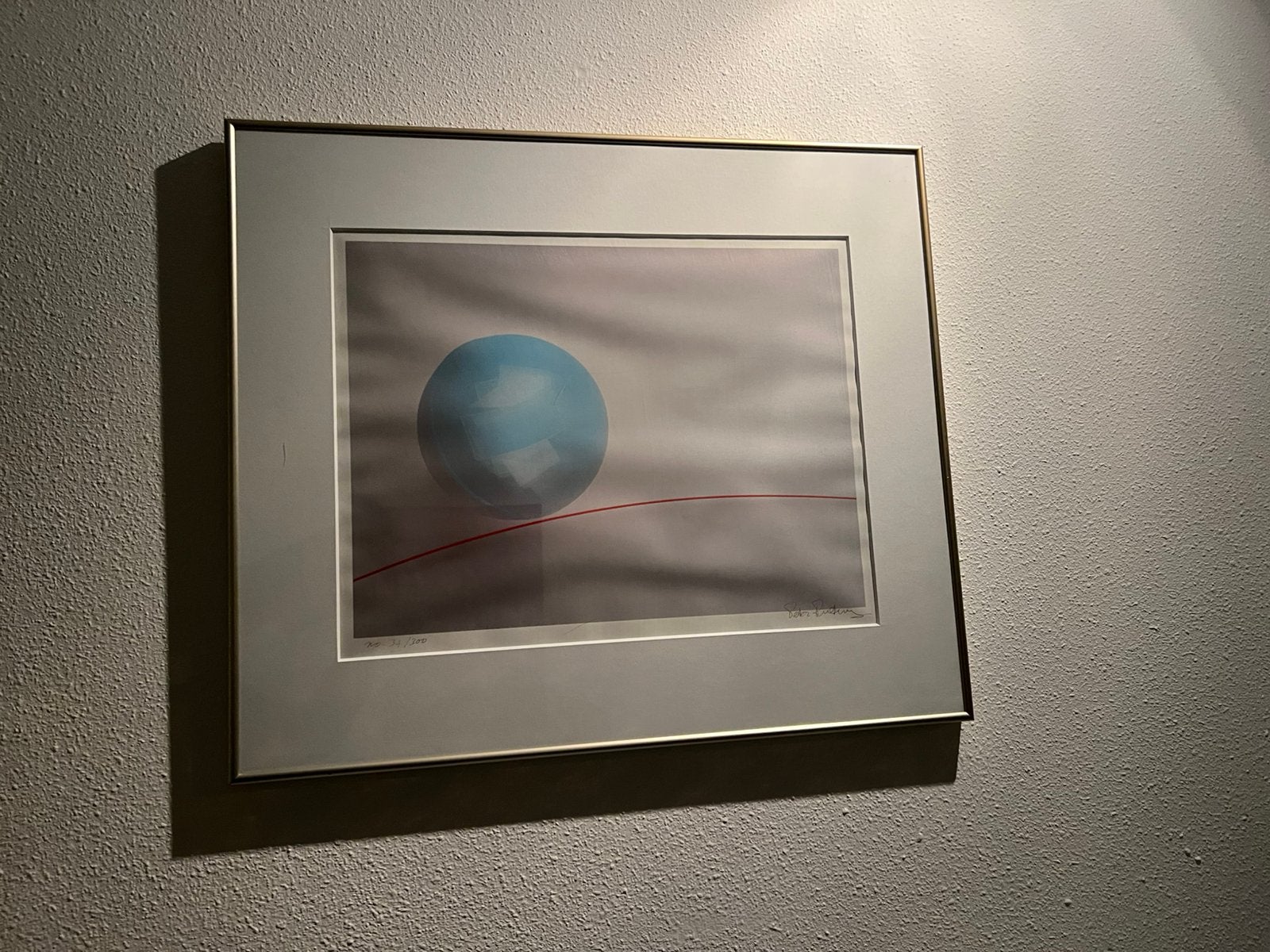 Peter Ruting ( 1938-2015) 34/300 gesigneerd! 70cmx60cm, Abstract, Papier/karton, Ophalen of Verzenden, Print