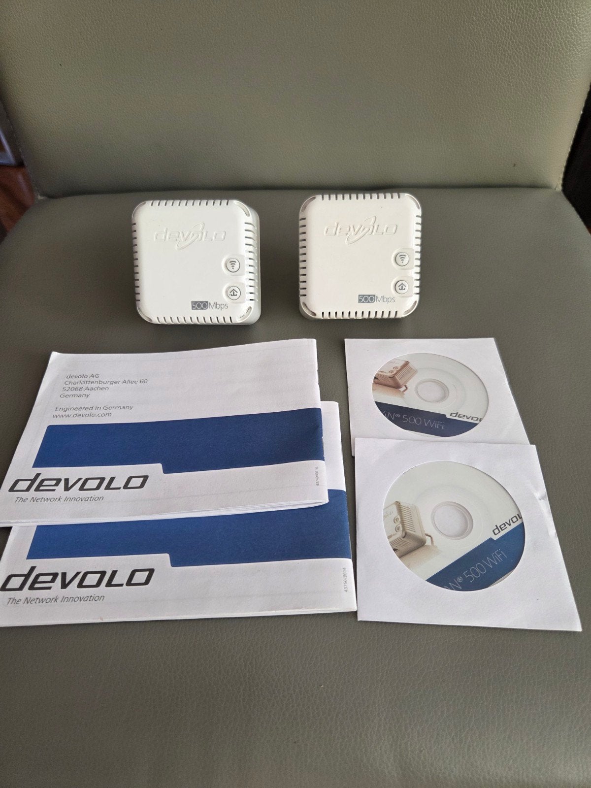Devolo dLAN WiFi 500 Powerline Adapters (set van 2), Ophalen of Verzenden