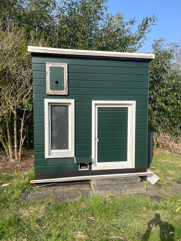 Gratis vogel/kippenhok, Dieren en Toebehoren, Ophalen, Gebruikt, Kunststof