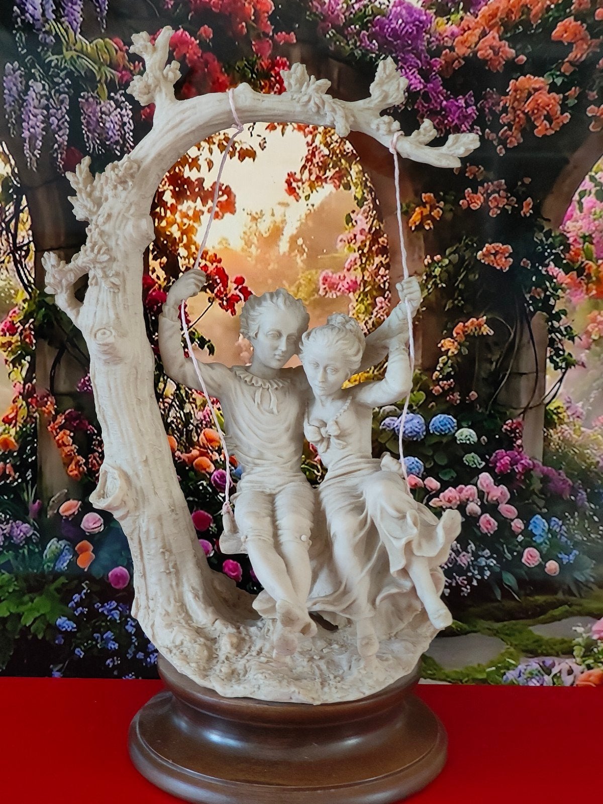 Mooi decoratief beeld van een verliefd stel
45 cm, Ophalen of Verzenden