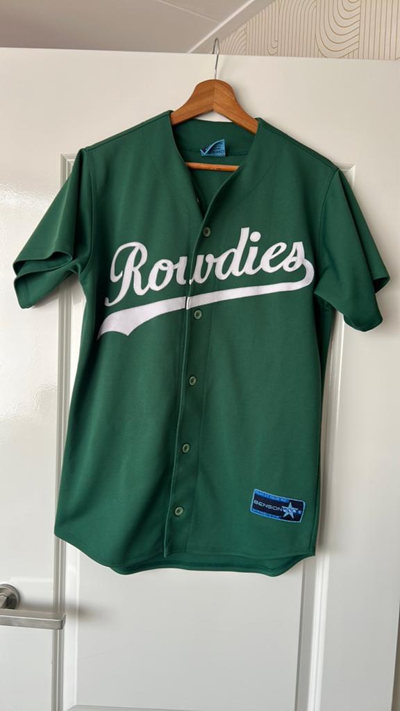 Mooi shirt van Ridderkerk Rowdies Honkbal shirt groen maat s, Sport en Fitness, Honkbal en Softbal, Ophalen of Verzenden, Zo goed als nieuw