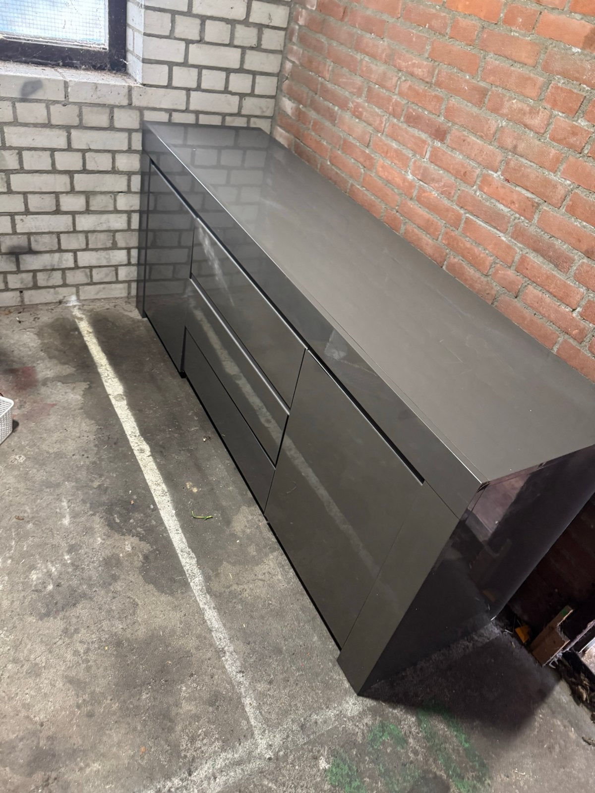 Dressoir/TV-meubel, Ophalen, Overige materialen, Gebruikt, 150 tot 200 cm