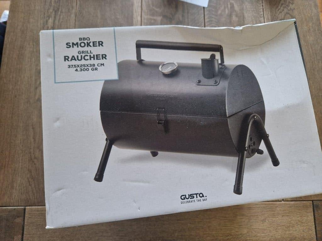 Gusta BBQ Smoker Grill - Nieuw in doos, Ophalen, Nieuw, Gusta