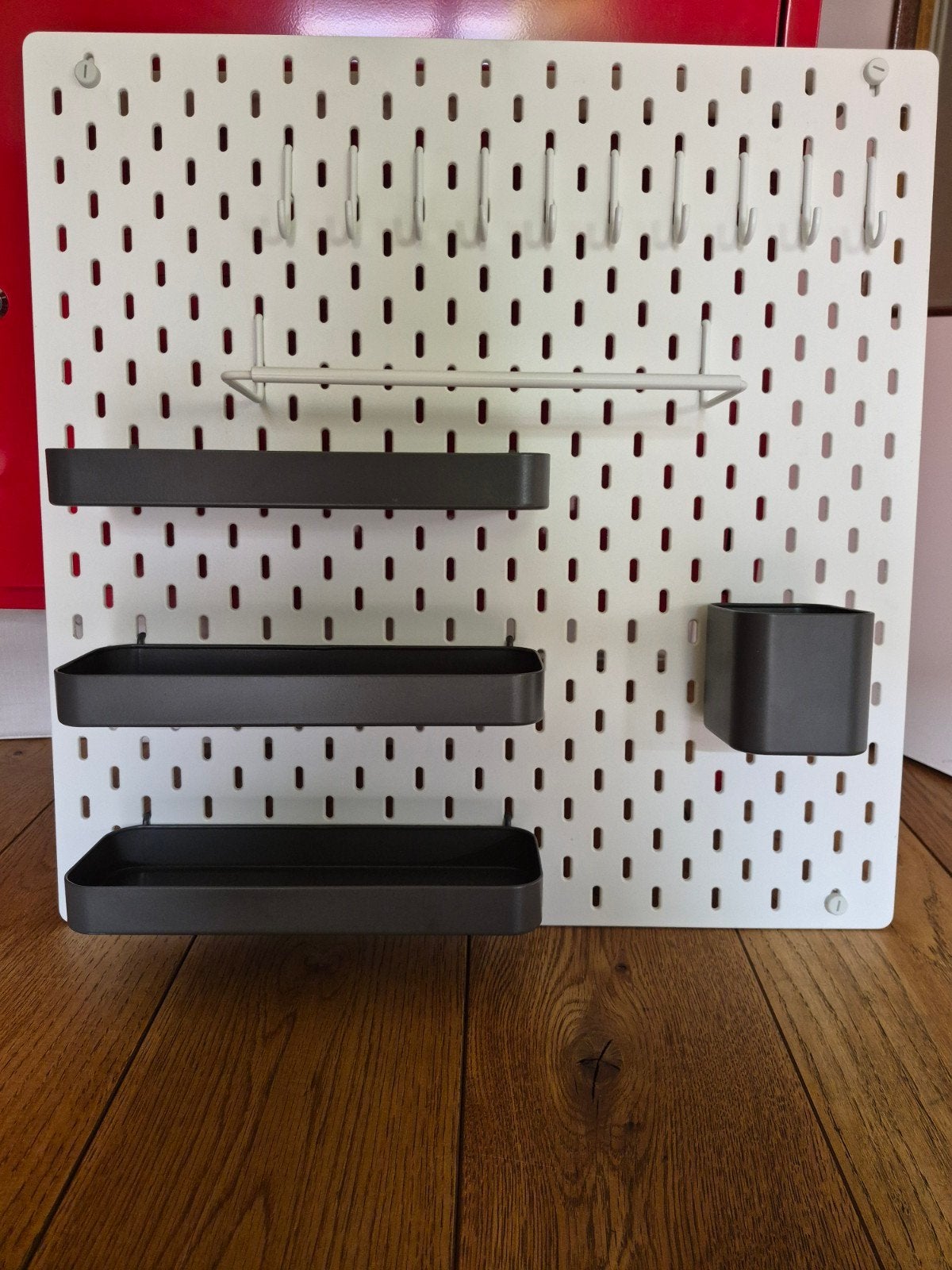 IKEA Skadis Pegboard met Accessoires, Ophalen, Zo goed als nieuw