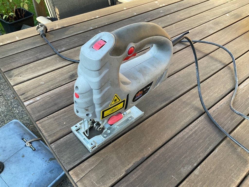 Decoupeerzaag, Doe-het-zelf en Verbouw, Ophalen, Minder dan 30 mm, Topcraft/FERM, Gebruikt