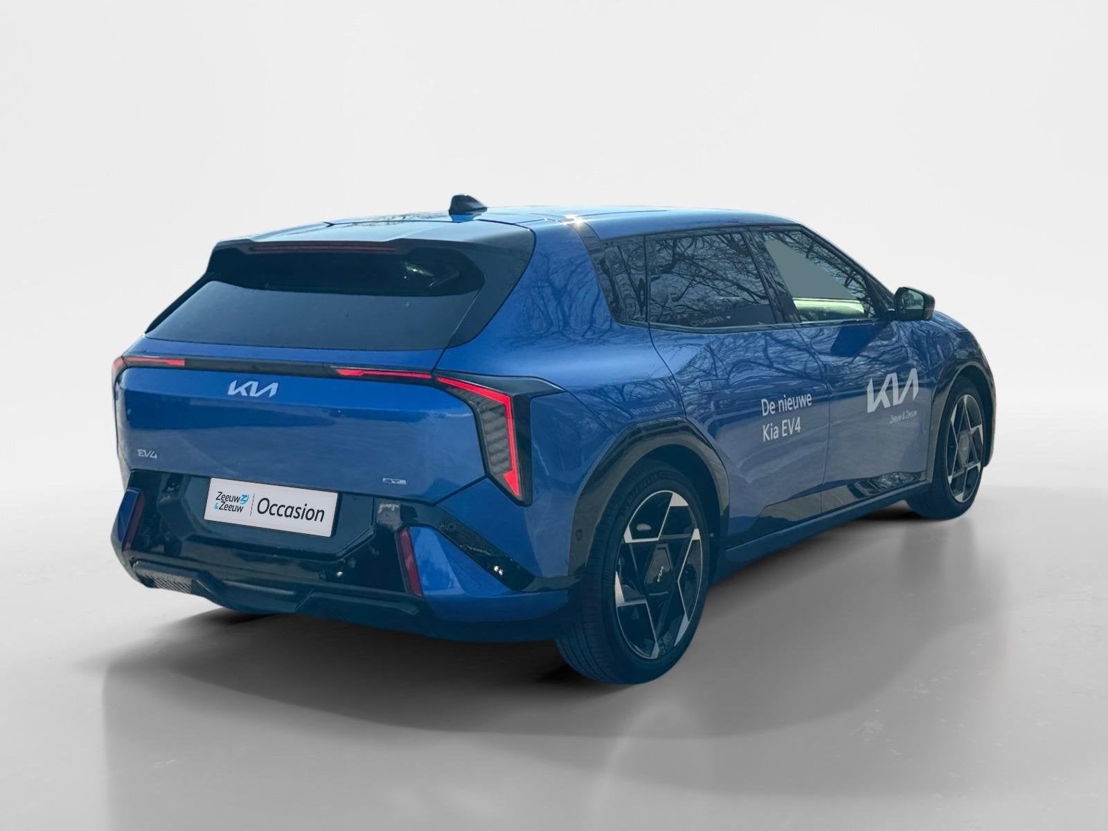 Kia EV4 GT-PlusLine 81.4 kWh | *DEMO Direct leverbaar* | Nav, Auto's, 510 min, Zwart, Blauw, 33 min