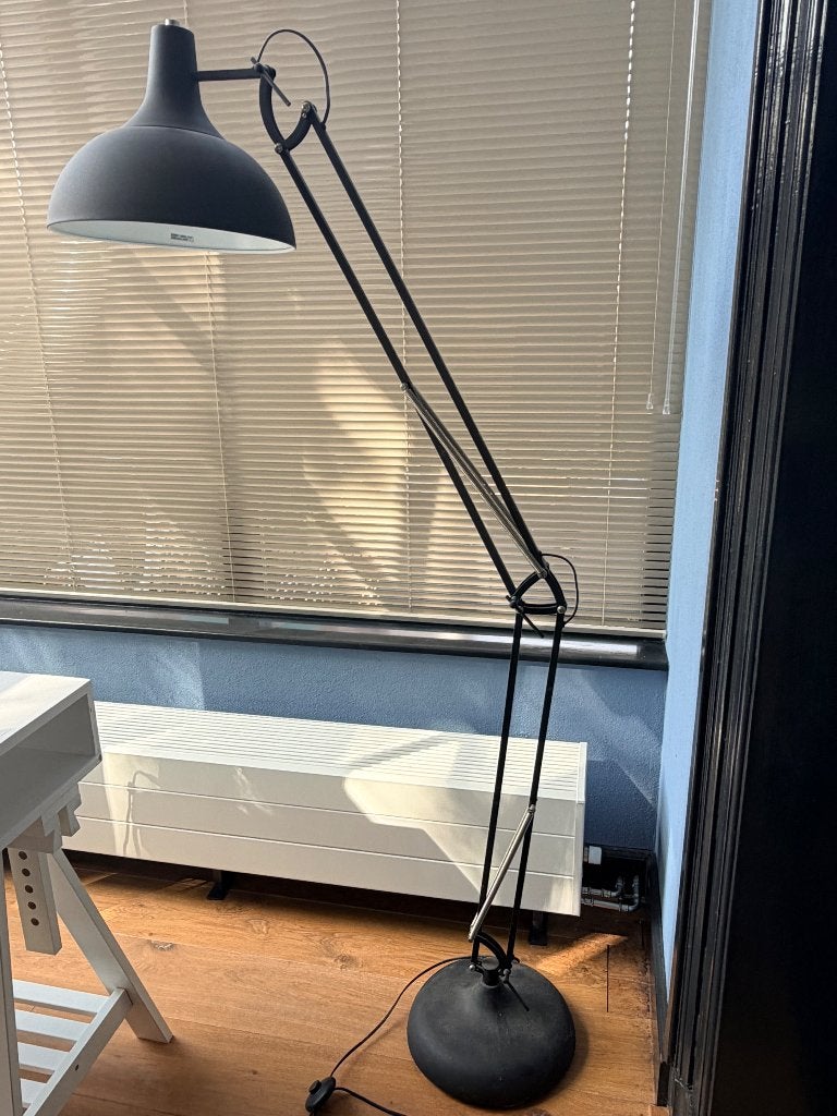 Vloerlamp buigbaar, Ophalen, Gebruikt, E27 (groot), 150 tot 200 cm