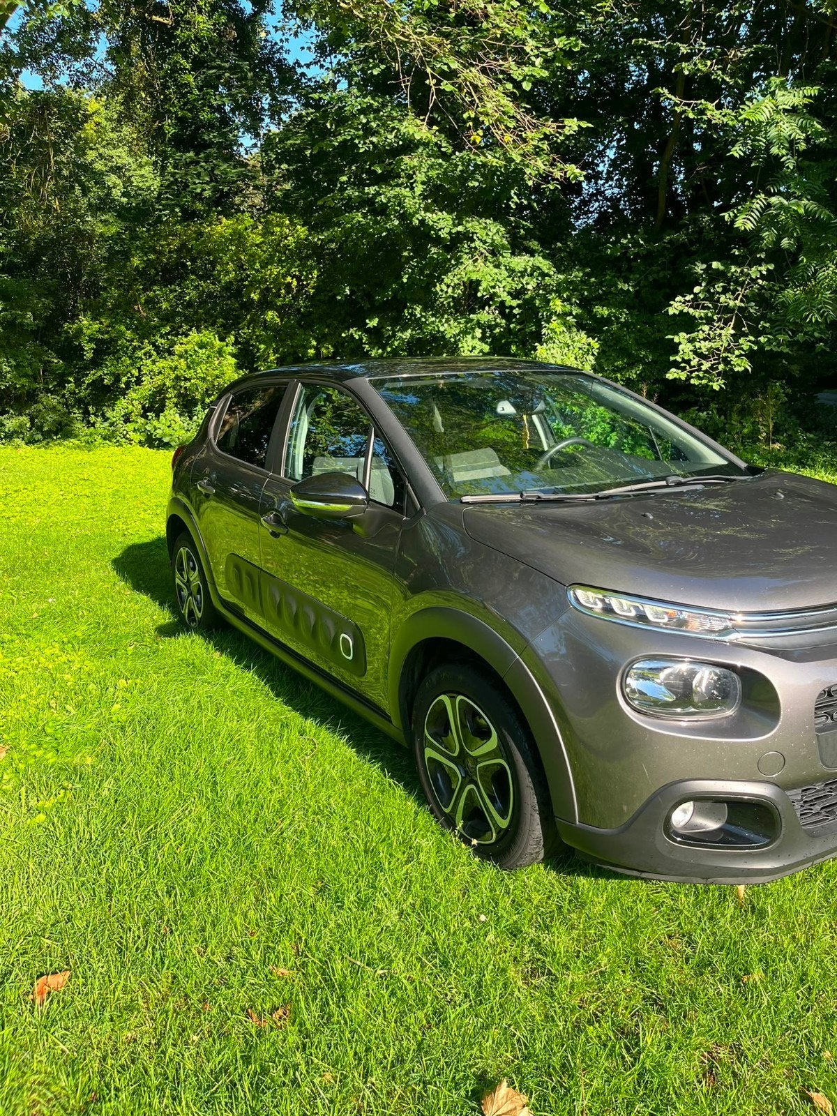 Citroën C3 1.2 Puretech 82pk 2018 Grijs, Auto's, 450 kg, 40 €/maand, 1199 cc, 450 kg
