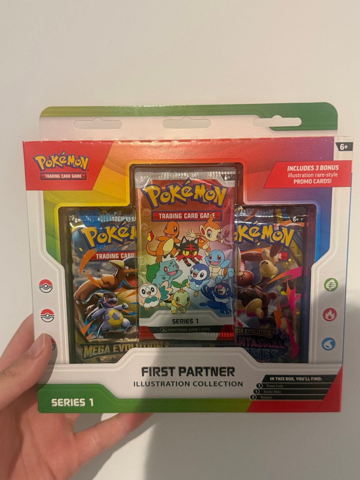Pokémon First Partner Illustration Collection Series 1, Ophalen of Verzenden, Nieuw, Overige typen