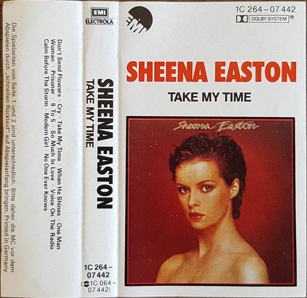 Sheena Easton- Take my Time MC, Gebruikt, 1 bandje, Ophalen of Verzenden, Origineel
