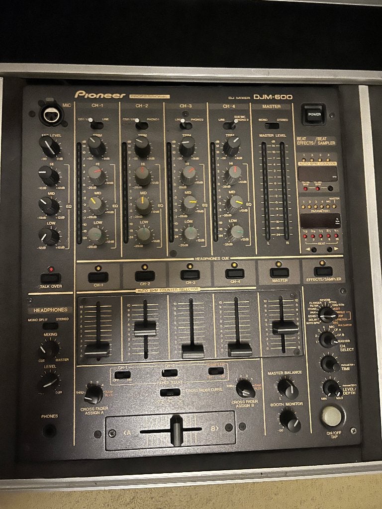 Pioneer DJM 600, Ophalen, Gebruikt, Minder dan 5 kanalen, Microfooningang