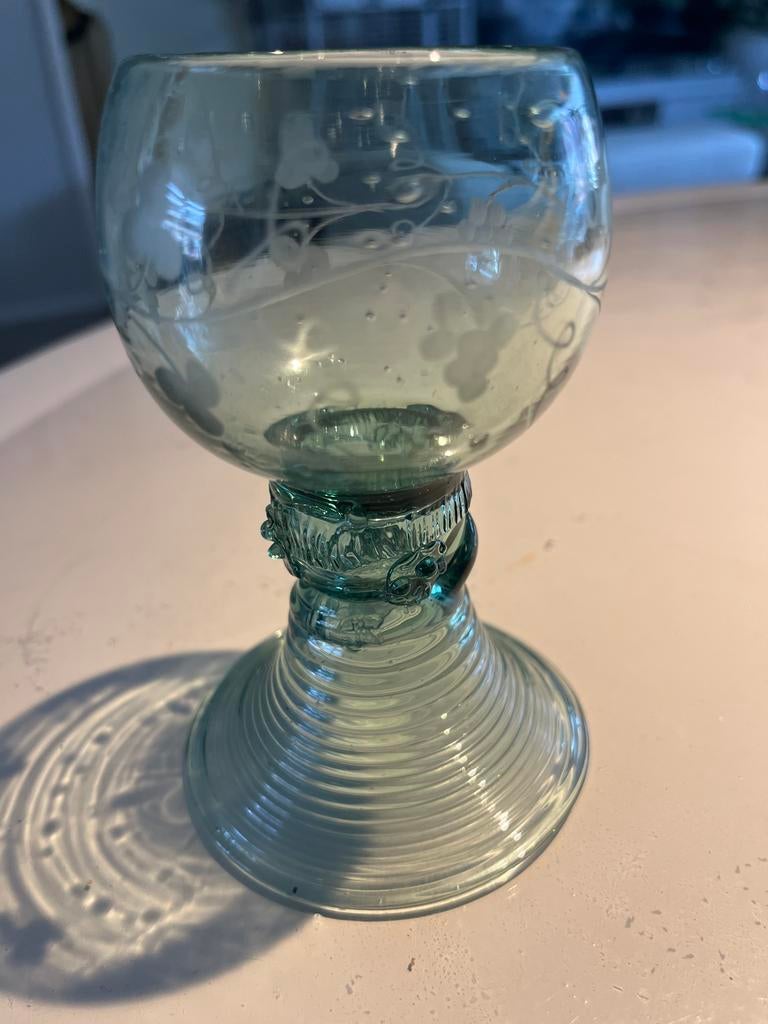 Oud Roemer glas, Ophalen of Verzenden