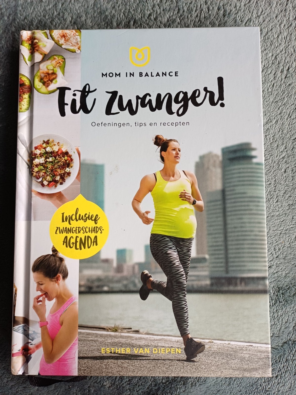 BOEK "FIT ZWANGER" met tips over voeding, bewegen ALS NIEUW, Boeken, Ophalen of Verzenden, Nieuw, Zwangerschap en Bevalling, Esther van Diepen