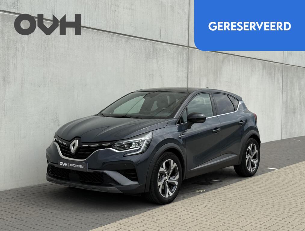 Renault Captur 1.6 Hybrid 145 R.S. Line| Cam | Virtual c, Gebruikt, 715 kg, Leder en Stof, Parkeersensor