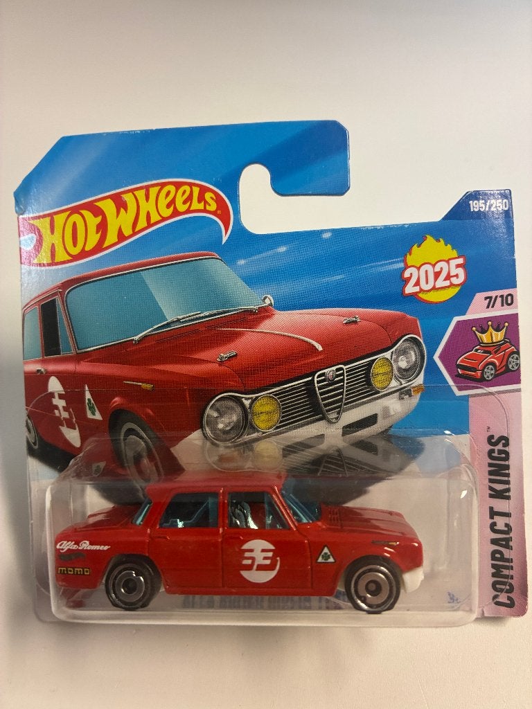 89075: Alfa Romeo Giulia Ti Super - Hot Wheels, Nieuw, Ophalen of Verzenden, Gondel 1, 1186MJ Amstelveen, Service.nl@mattel.com