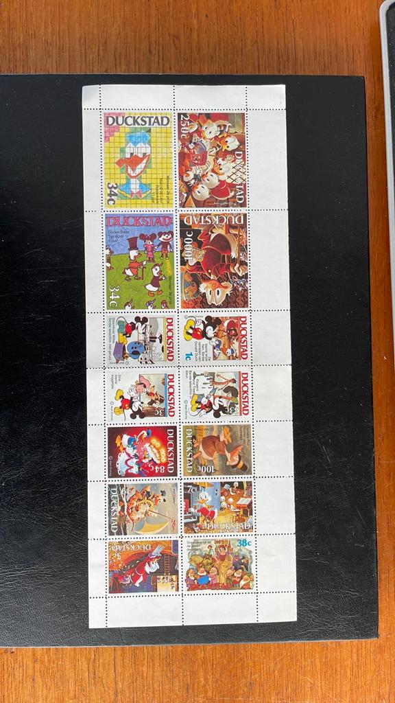 Duckstad postzegels, Verzenden, Overige figuren, Nieuw