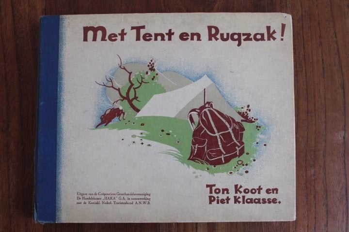 Compleet HAKA Plaatjesalbum 1935 - Met Tent en Rugzak!, Ophalen of Verzenden, Gelezen, Plaatjesalbum