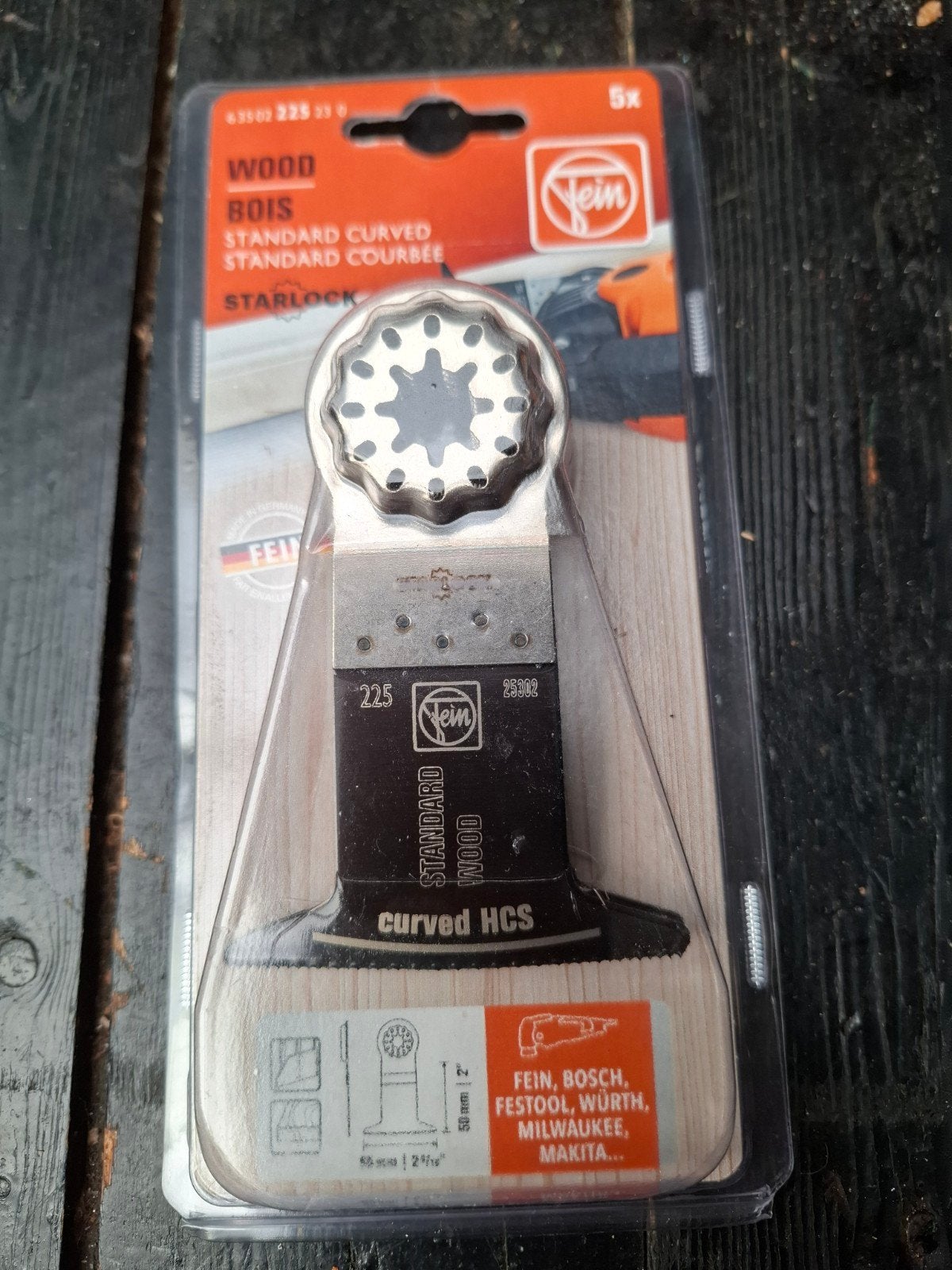 FEIN starlock multitool zaagjes voor hout, Ophalen of Verzenden, Nieuw