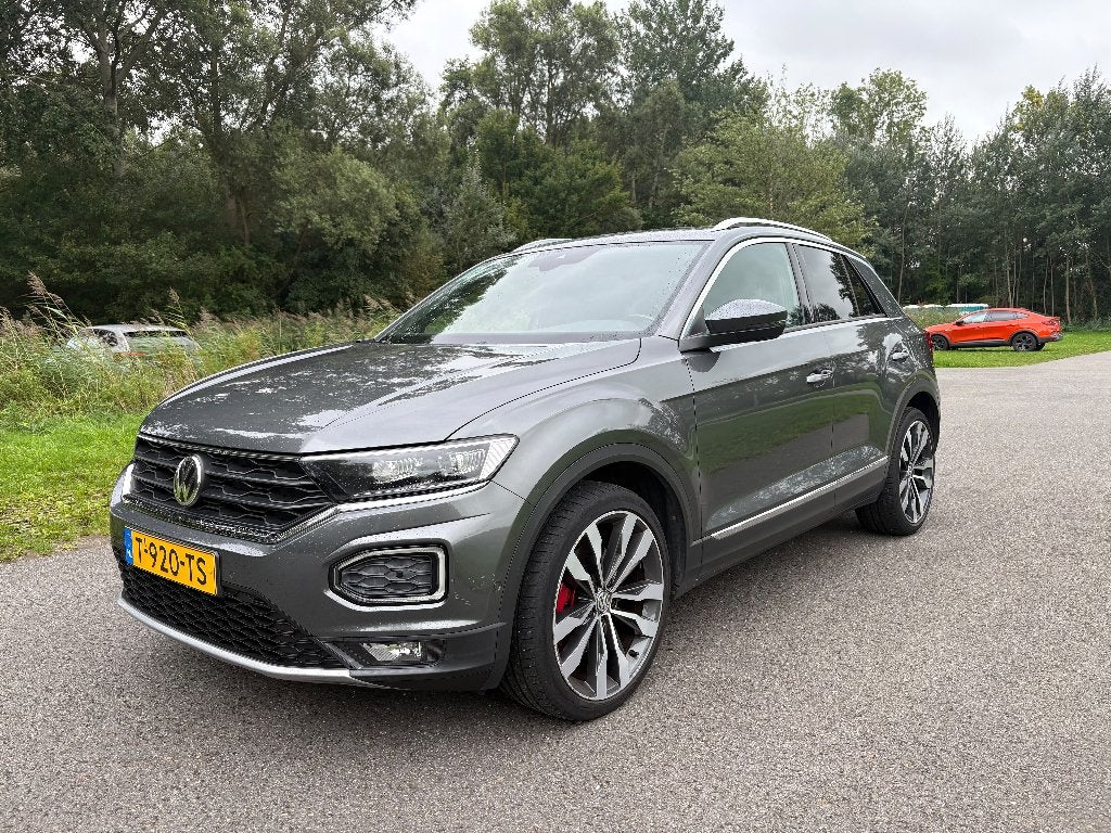 Volkswagen T-Roc 2.0 TSI 190pk 4Motion 7-DSG 2018 Grijs, Auto's, Automaat, Verwarmde buitenspiegels, 15 km/l, Euro 6