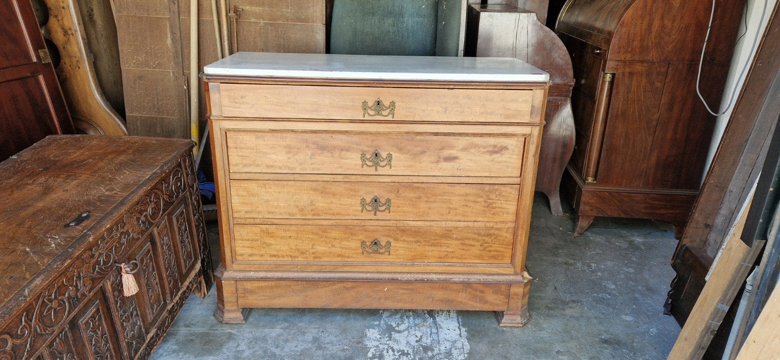 Commode, Ophalen, Gebruikt, 100 tot 150 cm, Met lade(s)