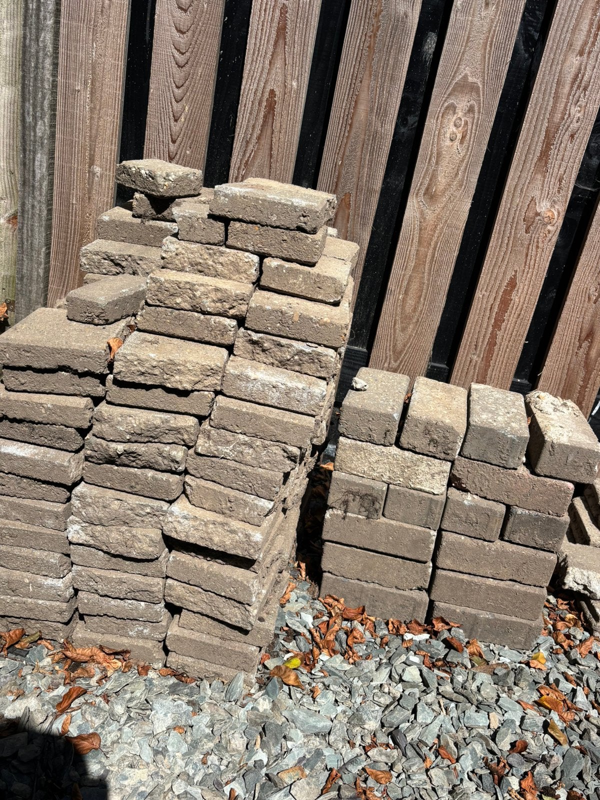 Oude betonklinkers/stenen, Ophalen, Zo goed als nieuw, Beton, Klinkers