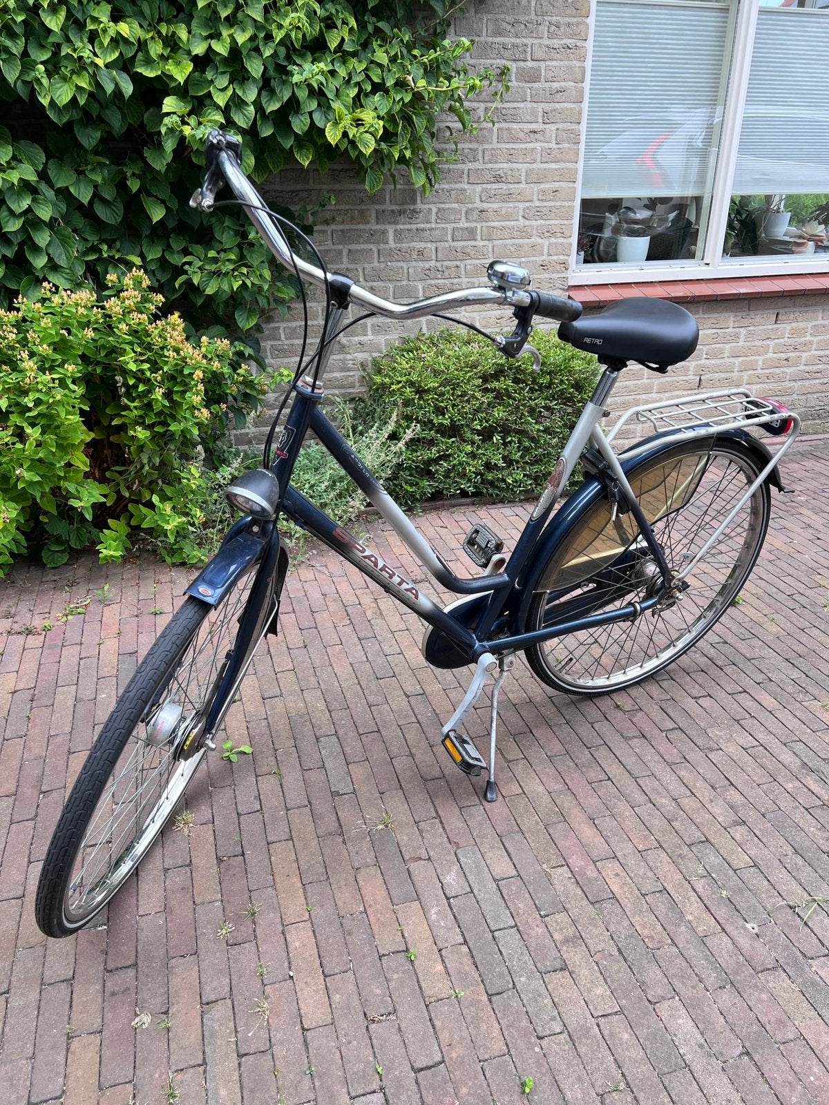 Damesfiets Sparta Apollo 3 versn framehoogte 53 cm 28 inch, Fietsen en Brommers, Ophalen, Sparta, Versnellingen, Trommelrem