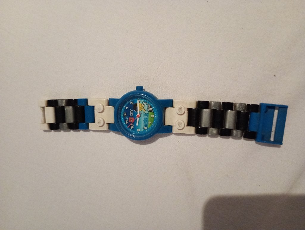 Lego horloge, Ophalen of Verzenden, Gebruikt, Overige typen, Lego