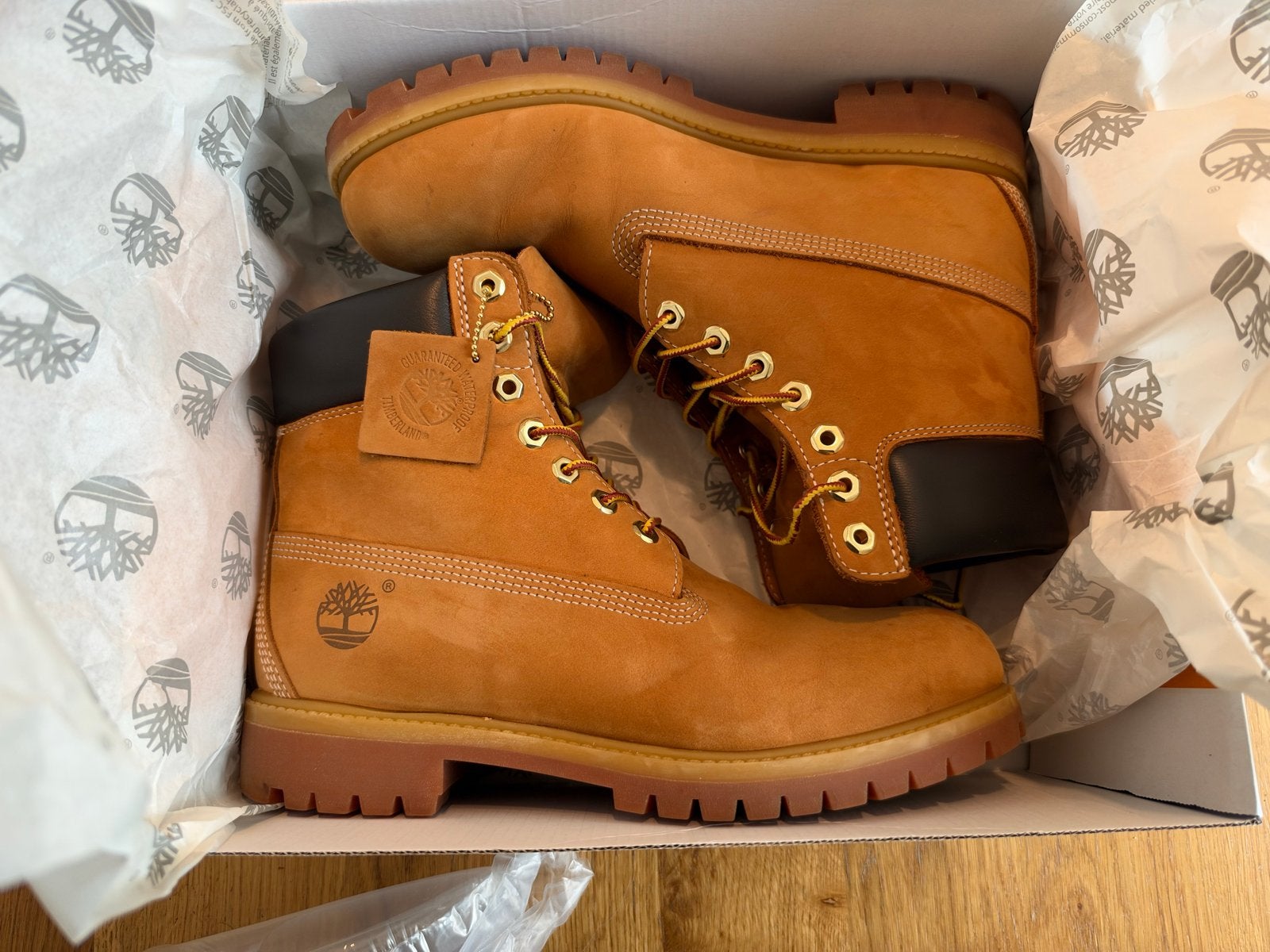 Timberland Premium 6-inch Boots - Zo goed als nieuw, Ophalen of Verzenden, Zo goed als nieuw, Bruin, Boots