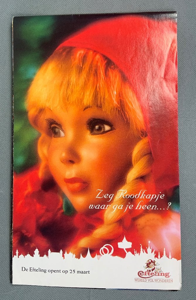 Efteling promotie brochure / poster 2005, Ophalen of Verzenden, Nieuw, Overige typen