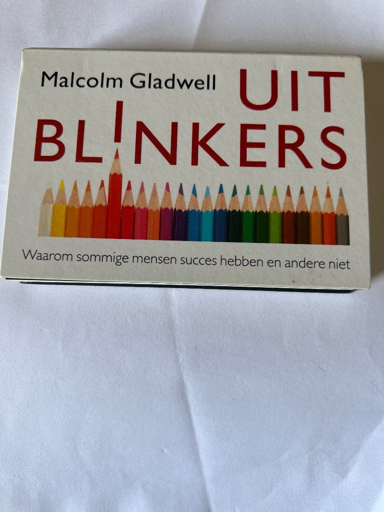 Malcolm Gladwell Uitblinkers Dwarsligger 48, Boeken, Ophalen of Verzenden, Zo goed als nieuw, Overige onderwerpen, Malcolm Gladwell