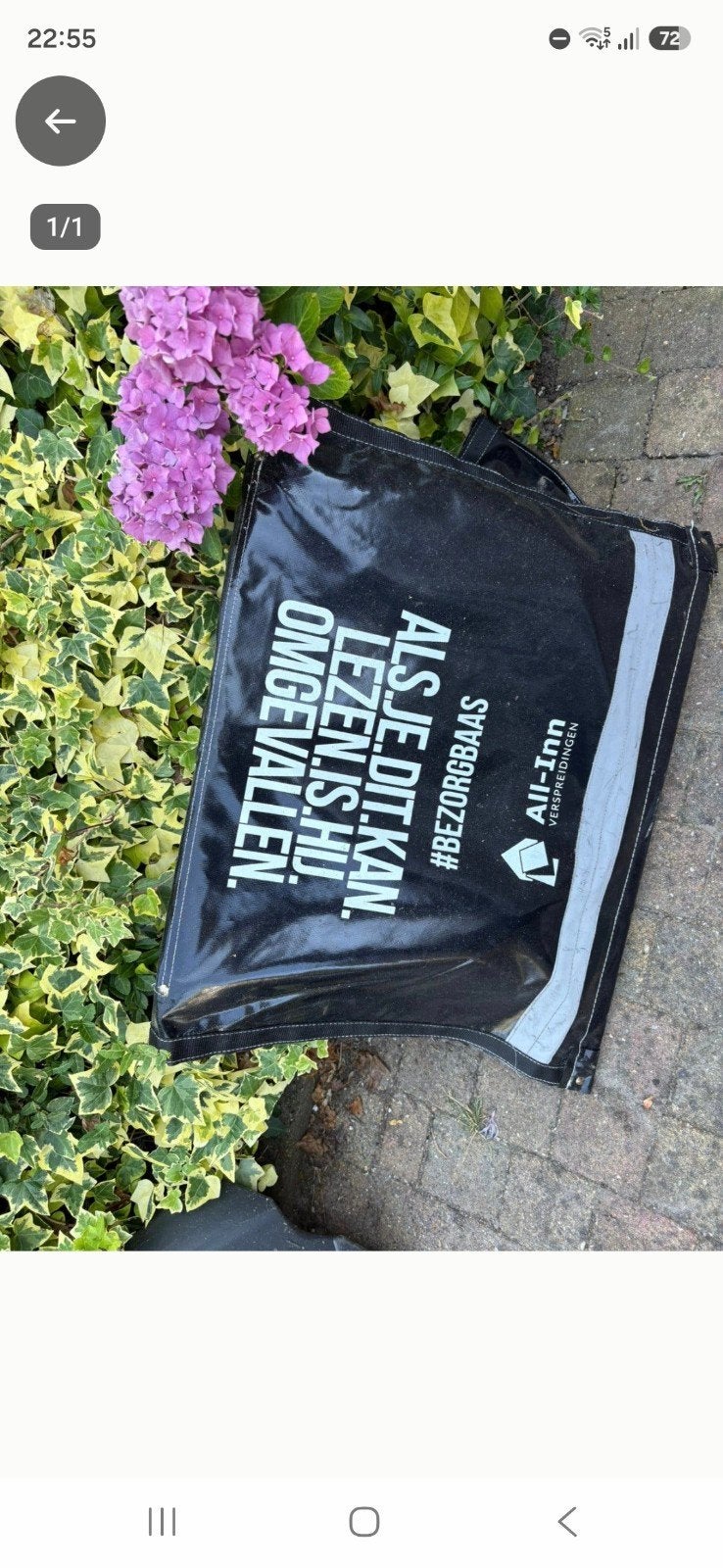 All-Inn Bezorgtas / Fietstas - Als nieuw, Ophalen, Zo goed als nieuw, All-Inn