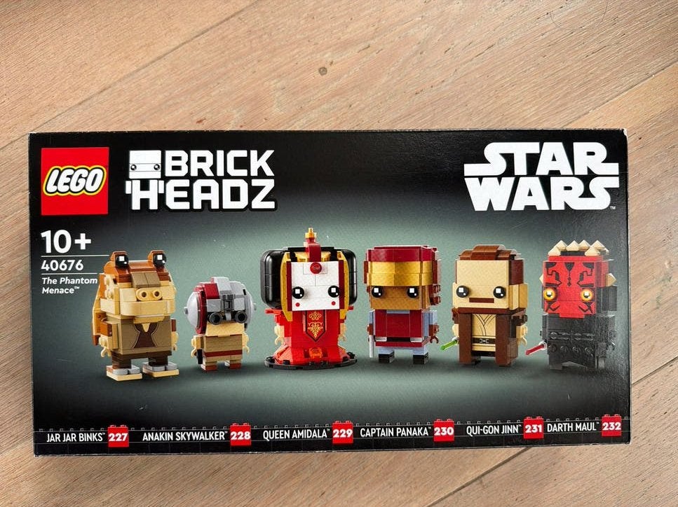 Lego 40676 The Phantom Menace BrickHeadz Star Wars, Star Wars, Lego, Nieuw, Ophalen of Verzenden