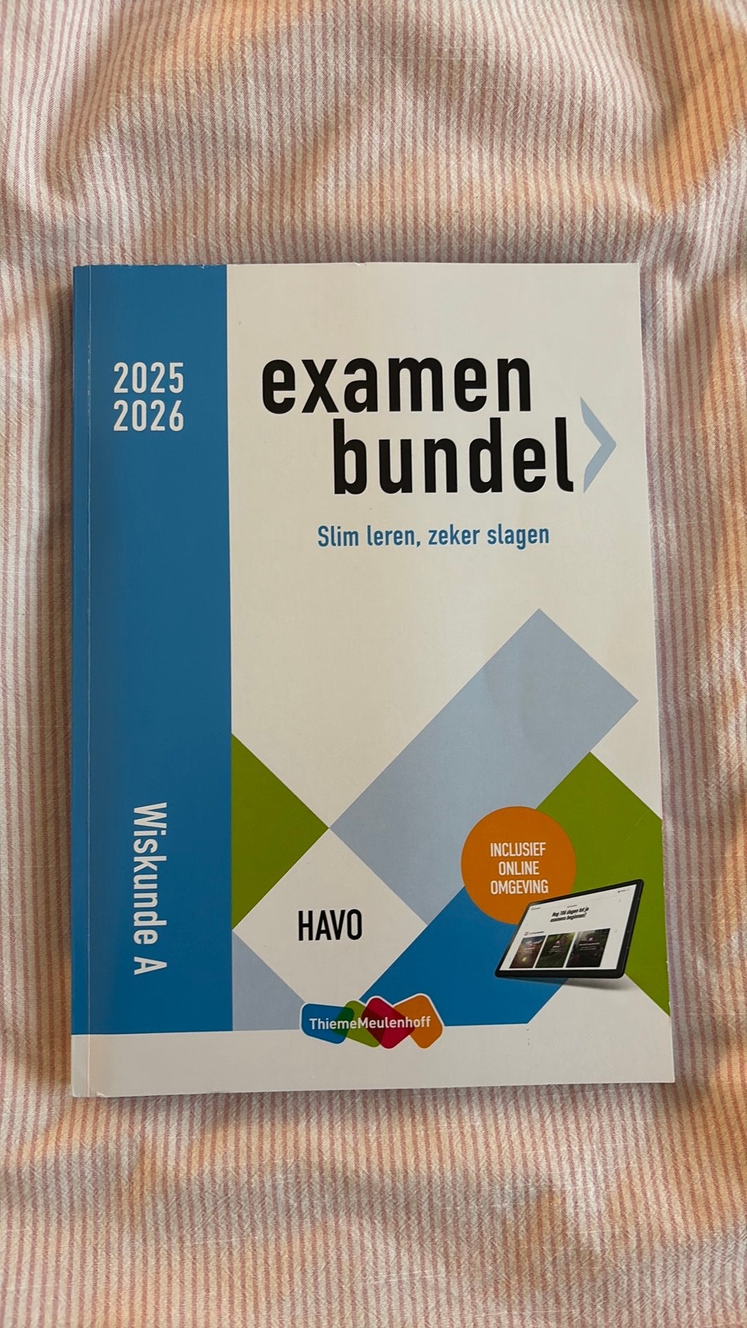 Examenbundel wiskunde A havo 5, Boeken, Ophalen of Verzenden, Zo goed als nieuw, HAVO, Wiskunde A
