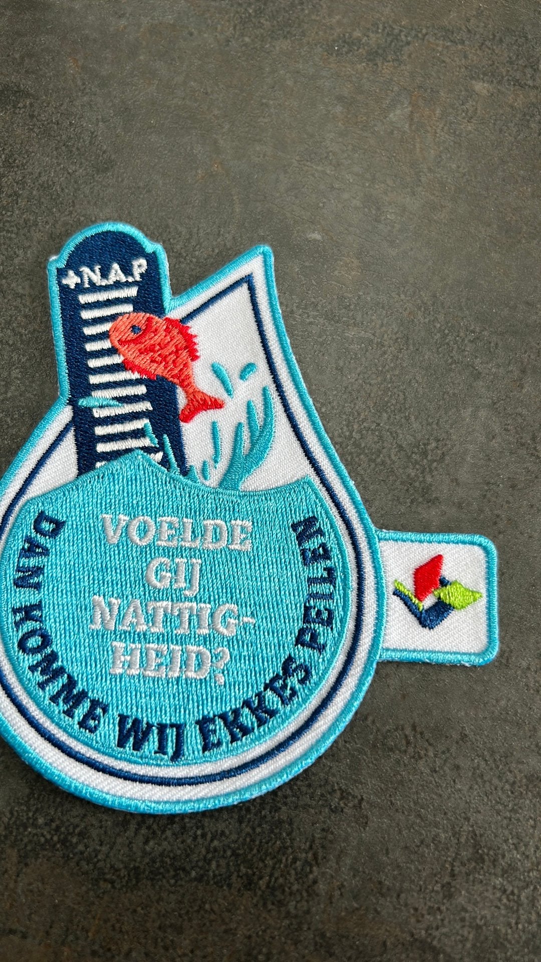 1 patch brabant water, Verzamelen, Ophalen of Verzenden, Nieuw