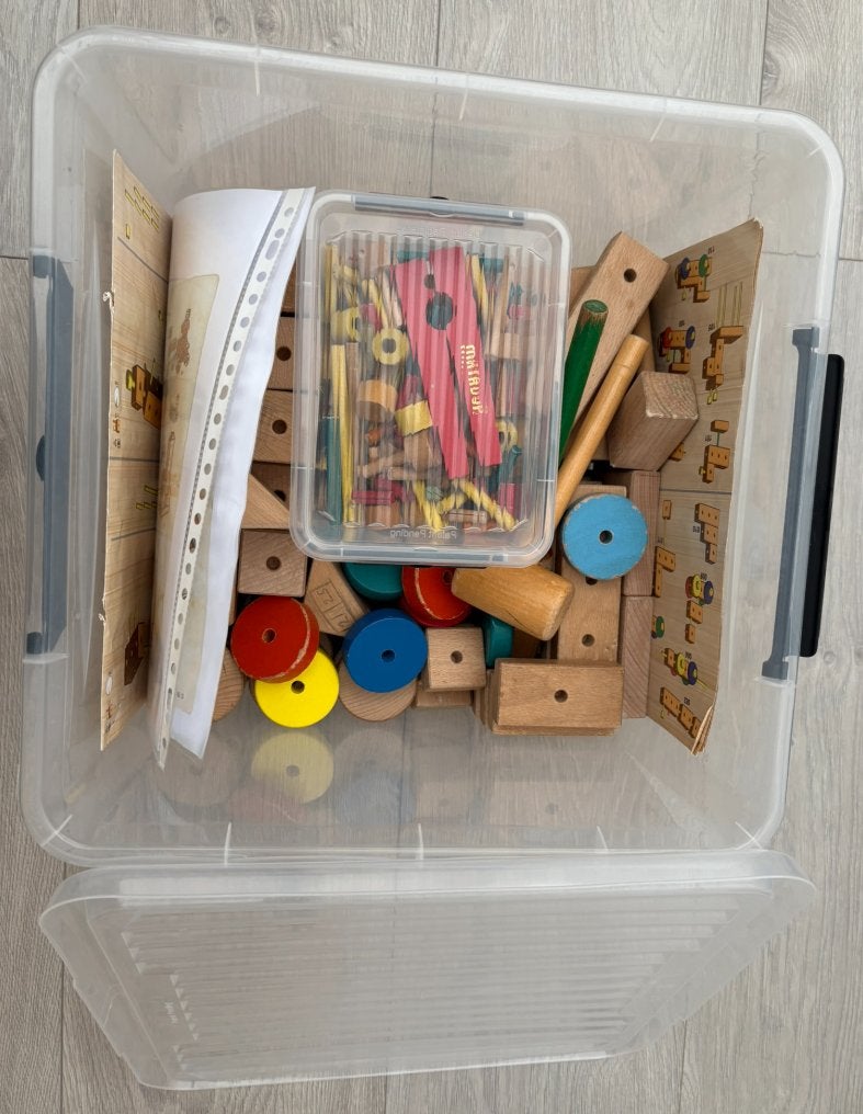 houten matador constructieblokken, Ophalen, Gebruikt, Overige typen