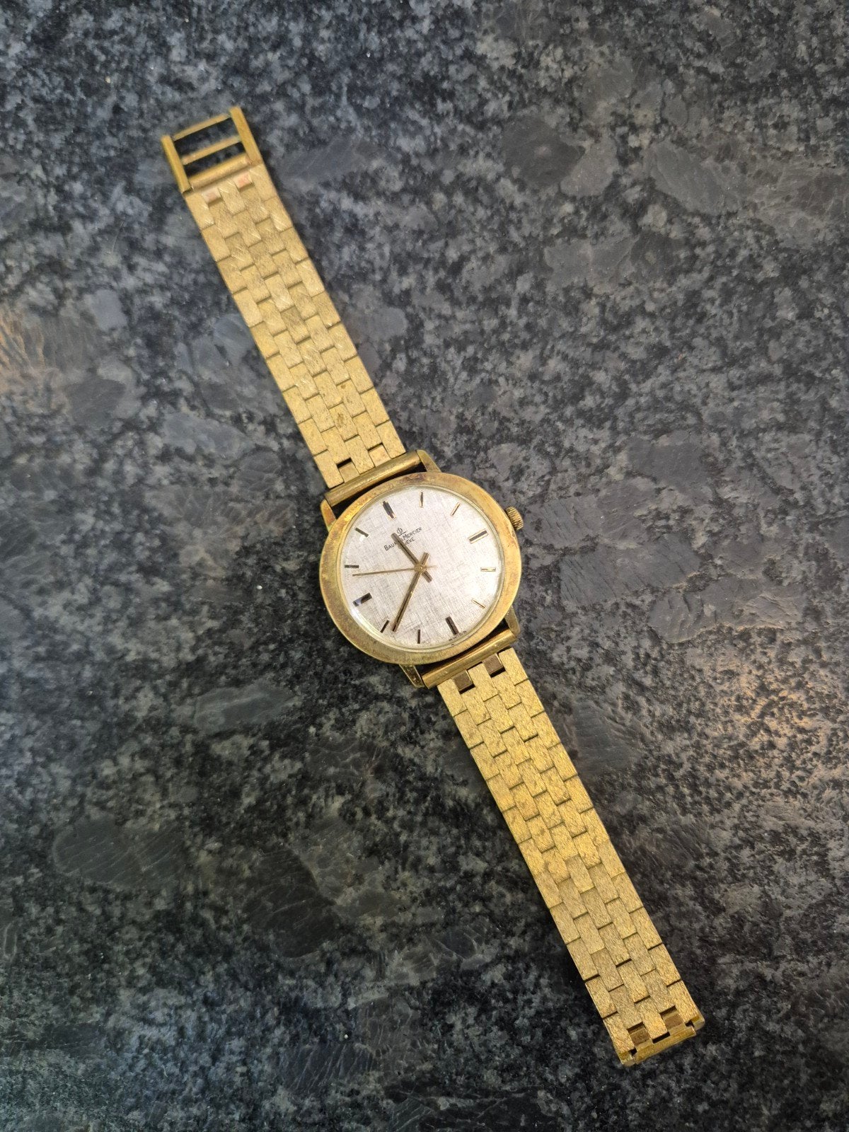 Verguld horloge van het merk Baume & Mercier, Overige merken, Polshorloge, Verguld, 1960 of later