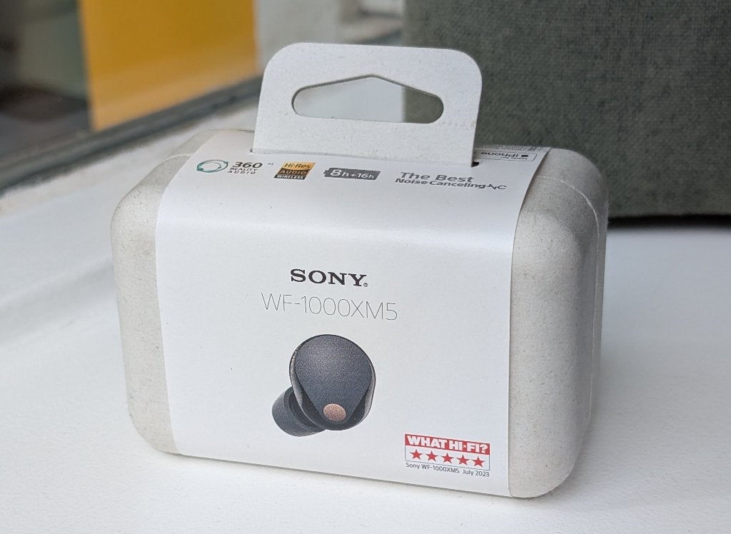 Sony WF-1000XM5 ANC oordopjes | Originele doos en bon, Gebruikt, Zwart, In gehoorgang (in-ear), Ophalen of Verzenden