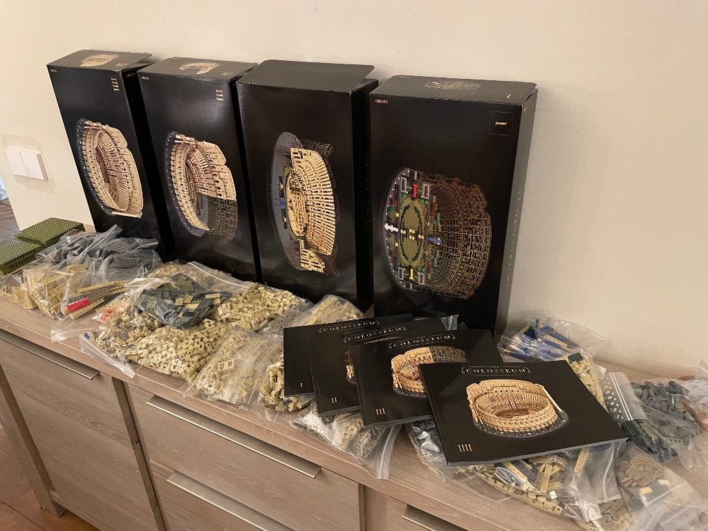 LEGO Icons Colosseum (10276) - Topstaat & Compleet met dozen, Ophalen, Compleet, Lego, Zo goed als nieuw
