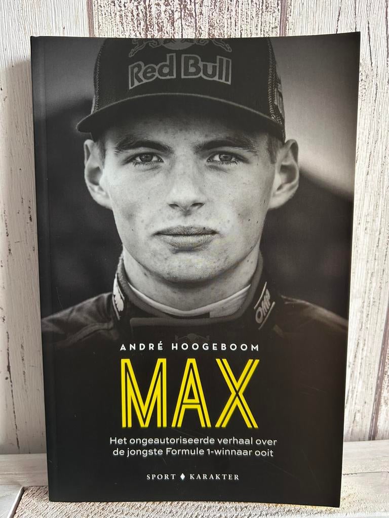 André Hoogeboom - Max Verstappen biografie, Ophalen of Verzenden, Zo goed als nieuw, André Hoogeboom