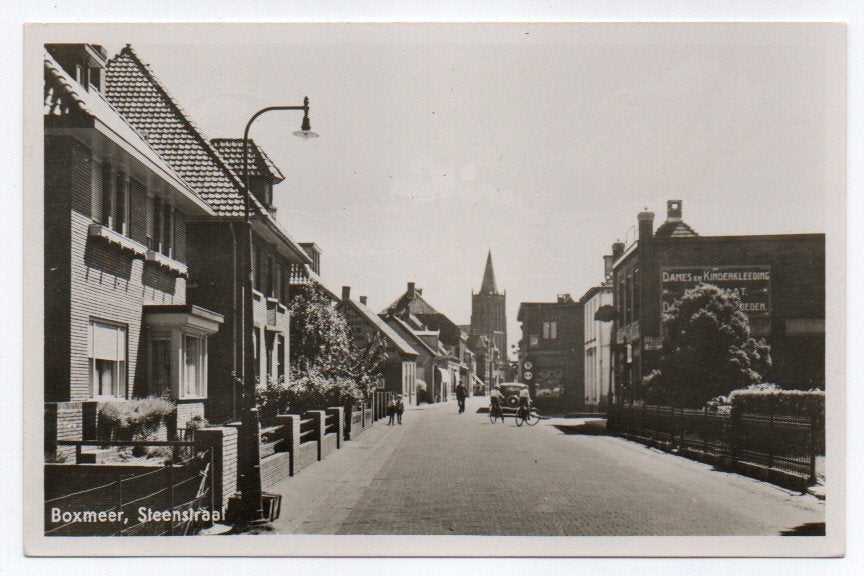 Boxmeer Steenstraat 1953, Ophalen, 1940 tot 1960, Gelopen, Noord-Brabant