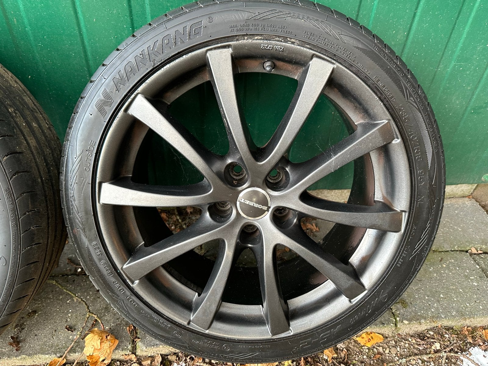Borbet lichtmetalen velgen 18 inch Ford 5x108 8jx18, Auto diversen, Ophalen