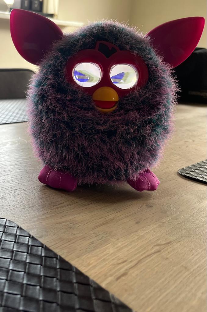Furby Connect paars/groen - Interactief speelgoed, Ophalen of Verzenden, Zo goed als nieuw, Overige typen