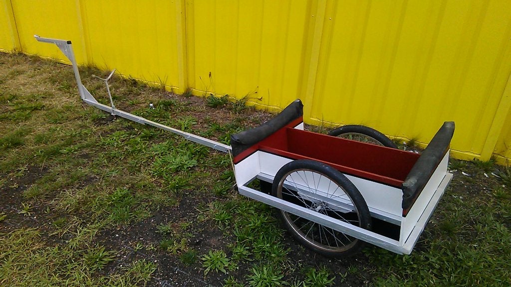 fietsaanhanger kajak, Watersport en Boten, Ophalen, Gebruikt, Eén persoon, Kajak