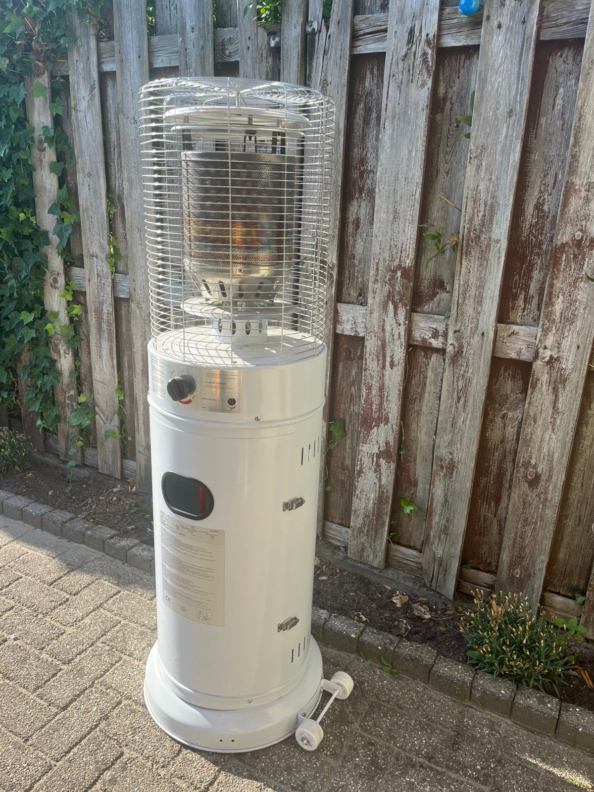 Sunred Lounge heater/ terrasverwarmer, gas, Tuin en Terras, Terrasverwarmers, Ophalen, Zo goed als nieuw, Gas, Vloer
