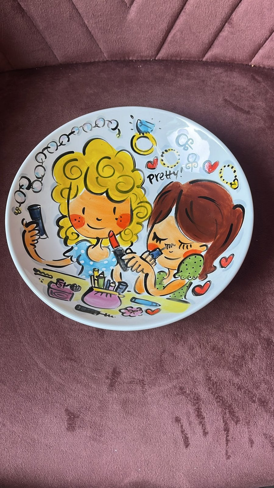Blond Amsterdam LE handwerk diep bord beauty thema, Huis en Inrichting, Keuken | Servies, Ophalen of Verzenden, Aardewerk, Bord(en)