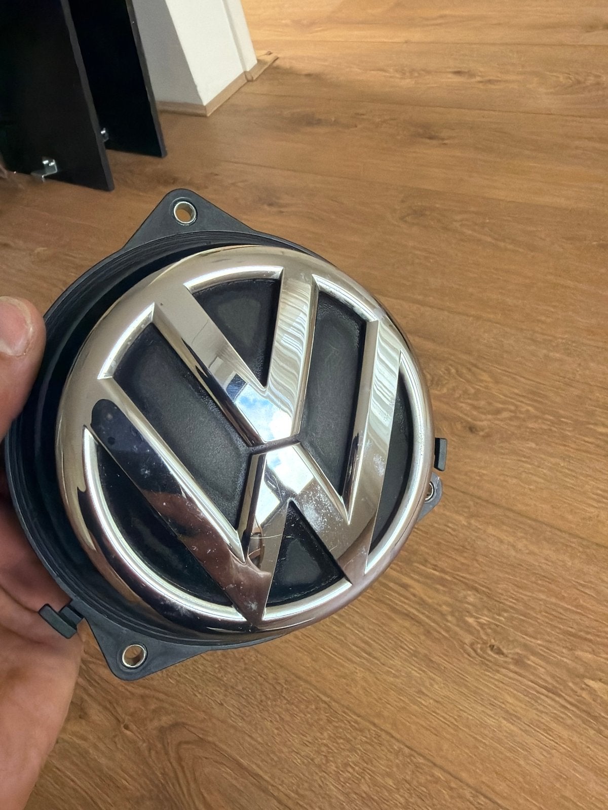 Origineel VW Golf 6 Kofferbak Embleem - Gebruikt, Ophalen, Gebruikt, Volkswagen