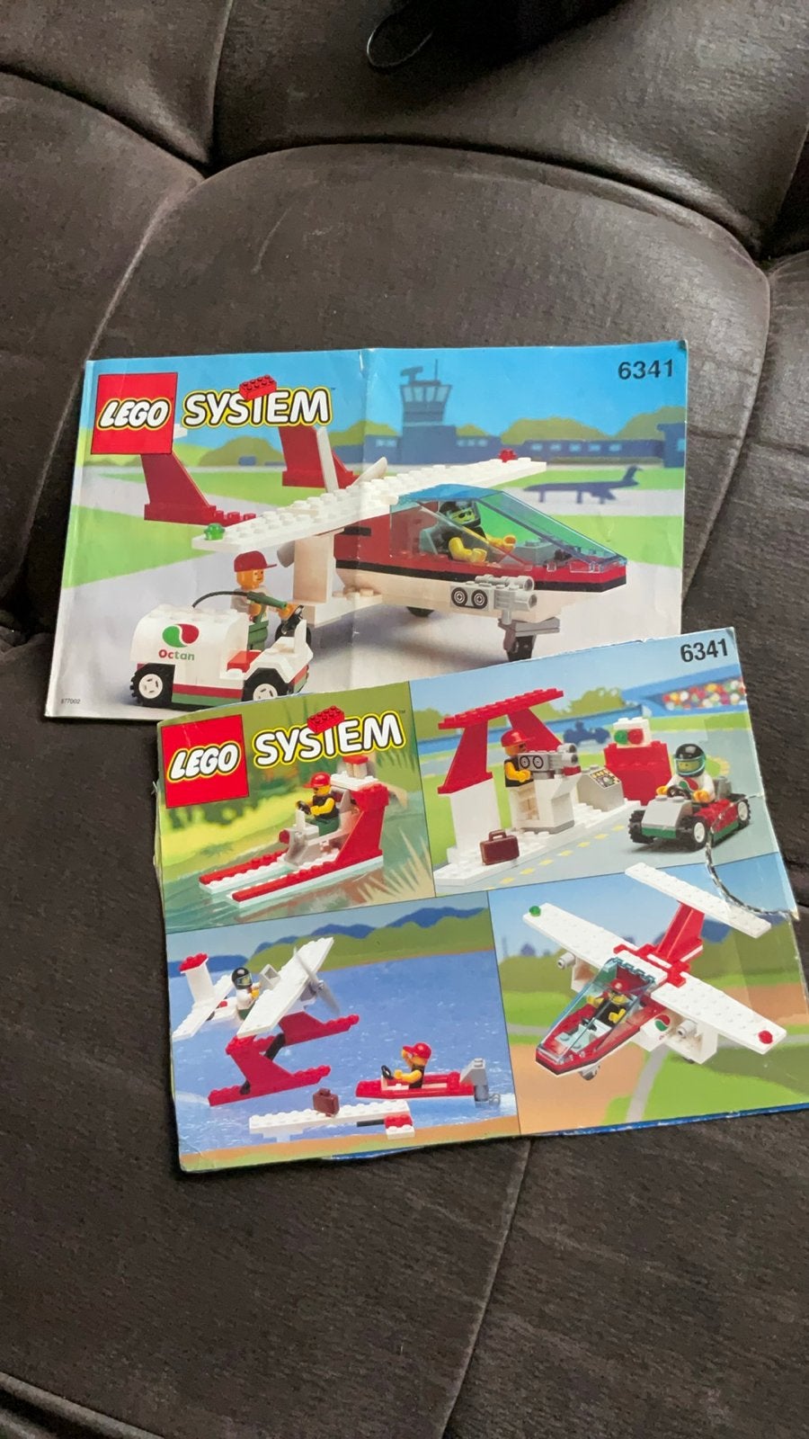 Lego System 6341 Vliegtuig uit de jaren '90 - Compleet, Gebruikt, Overige thema's, Lego, Ophalen of Verzenden